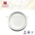 Redondo plato de comida buffet calentamiento plato de catering placas de cena